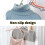 Plastic Folding Hanger Retractable Portable 1 Pack 6