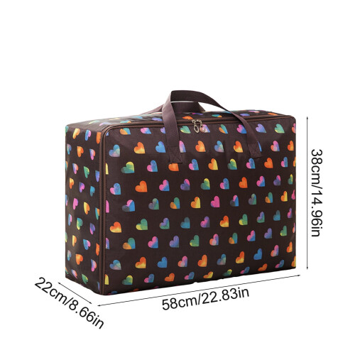 Sac de rangement robuste de 140 L avec poignées renforcées et 1