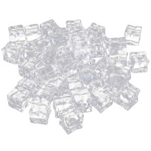 Wiederverwendbare, zylindrische Eiswürfelformen (50 Stück)