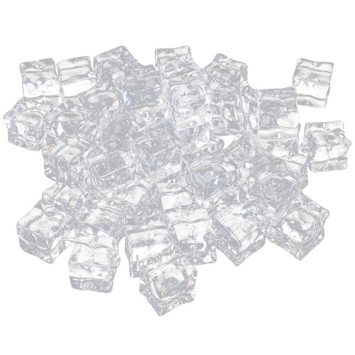 Wiederverwendbare, zylindrische Eiswürfelformen (50 Stück)