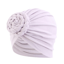 YUEHAO Γυναικείο Καπέλο Turban Chemo Cap Grey