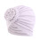 YUEHAO Γυναικείο Καπέλο Turban Chemo Cap Grey 1