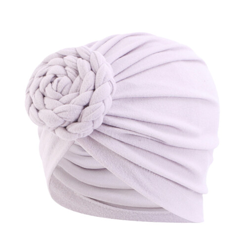 YUEHAO Γυναικείο Καπέλο Turban Chemo Cap Grey