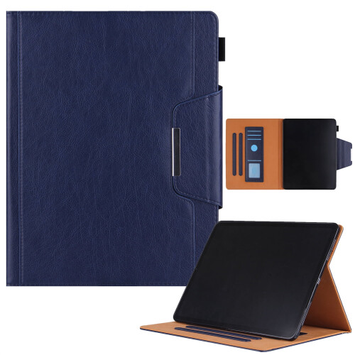 Custodia a libro per iPad di decima generazione da 10,9 pollici, blu.
