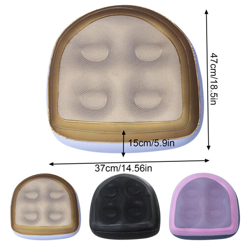Bath Spa Pad with Suction Cup Durable Inflatable Massage 2