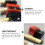 Ensemble d'outils de façonnage de pointes de queue de billard WREGGEOUS (3 pièces) 7