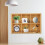 Armoire de rangement de bureau en bois (1 pièce) 2