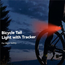 For Mili MiTag Tracker Bike Tail Light Finder Locator Taillight Bracket Bicycle Scooter Night Light Mount