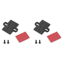 2X Carbon Fiber ESC Mount Plate for Slash 4X4 2WD 1/10 Short Course Truck Upgrade Parts Accessories