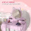Kids Vanity Table with Mirror, Stool 6