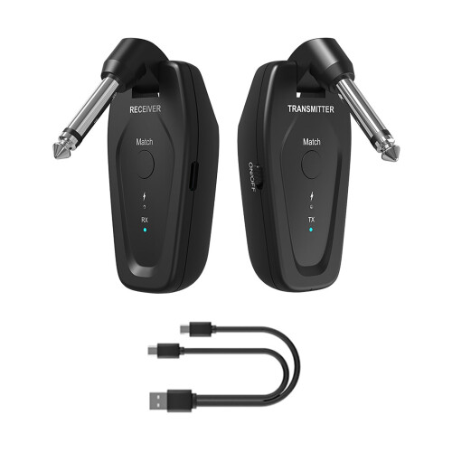 Wireless Guitar System Professional Clear Transmission 50m