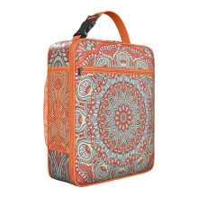 Waterproof Mandala Thermal Meal Bag Insulated Portable