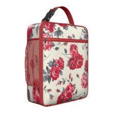 Floral Lunch Box Carrier Waterproof Soft Cooler Bag
