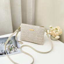 Γυναικεία Ψάθινη Τσάντα Clutch σε Μποέμ Στυλ, 1 Τεμάχιο