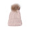Tao Kinder Winterstrickmütze, Baumwollfutter, Kunstfell 1