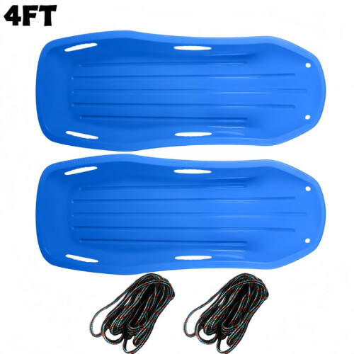 Blue Winter Adventure Sled 4FT 2-Pack
