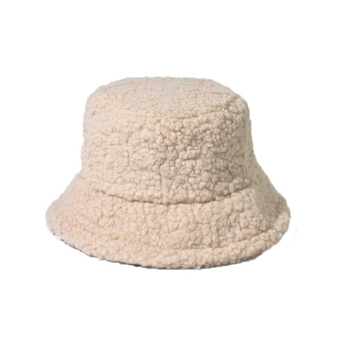 Damen-Flauschhut Beige L