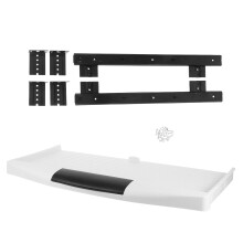 Ergonominen näppäimistöalusta, muovinen liukuva hylly, 1 pakkaus