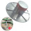 RV Boat Trailer Pedestal Base Round Flush Mount 1