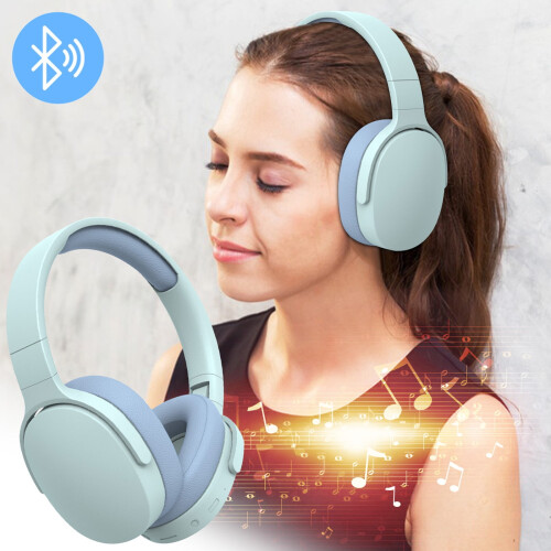 Casque audio sans fil Bluetooth supra-auriculaire stéréo pliable