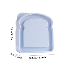 Boîte à sandwich de conservation, compatible micro-ondes et lave-vaisselle.