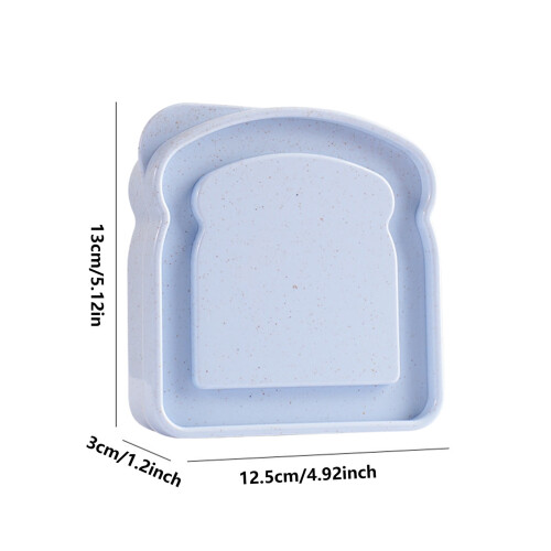 Boîte à sandwich de conservation, compatible micro-ondes et lave-vaisselle.