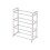 Plastic Shoe Rack White 4-Tier Entryway Organizer 1