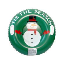 Inflatable Snow Tube Sled Hard Bottom Handle 1pc