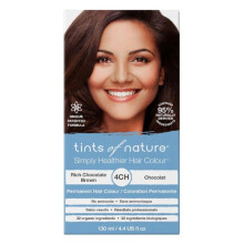 Tints of Nature Rich Chocolate Brown Permanent Ammonia Free Hair Dye 4CH