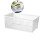 Plastic Crates Stackable Storage Baskets White 1