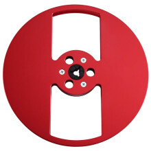 2 Hole Opening 1/4 7 Inch Empty Reel High Hardness Open Reel Aluminum Alloy Reel for Recording Studio
