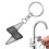 Anti-Static Keychain Grey Portable Static Eliminator 2