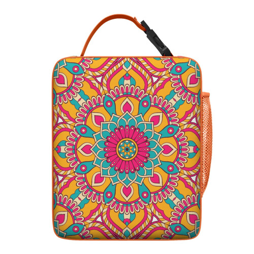 Mandala Soft Cooler Bag Insulated 1 Pack 2