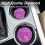 Car Cup Holder Coaster Set Pink 4 Pack 5