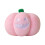 Halloween Glow Pumpkin Keychain Soft Elastic Luminous 1pc 2