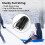 Blue Polar Glide Snow Sled 4FT Dual-Rider with Pull Rope 7