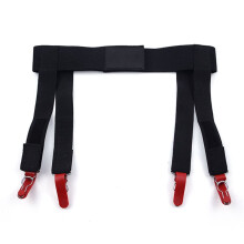 Adjustable Hockey Garter Belt Hockey Sock Supporter for Ice Hockey Baseball Soccer Multi-Sport Protective Accessories B