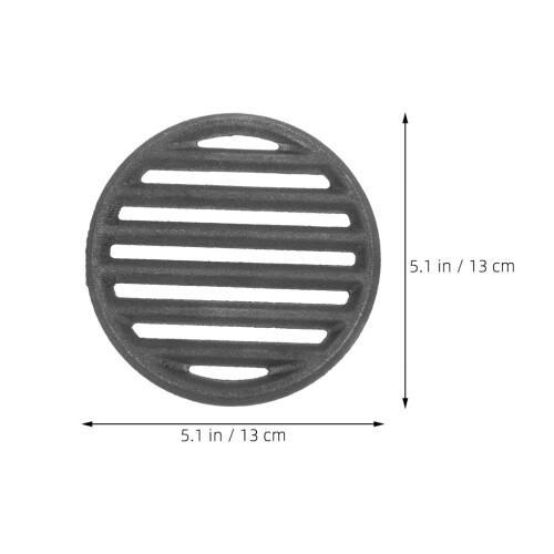 Supvox Cast Iron Grill Grate Round 1 Pack 1