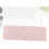 Foldable Bluetooth Keyboard 67 Keys Magnetic Slim 6
