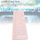 Foldable Bluetooth Keyboard 67 Keys Magnetic Slim 3