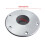 RV Boat Trailer Pedestal Base Round Flush Mount 2
