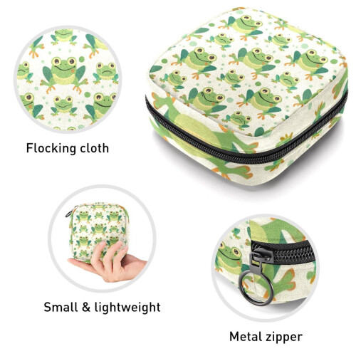 Φορητή τσάντα αποθήκευσης σερβιετών Green Frog1Pack 2