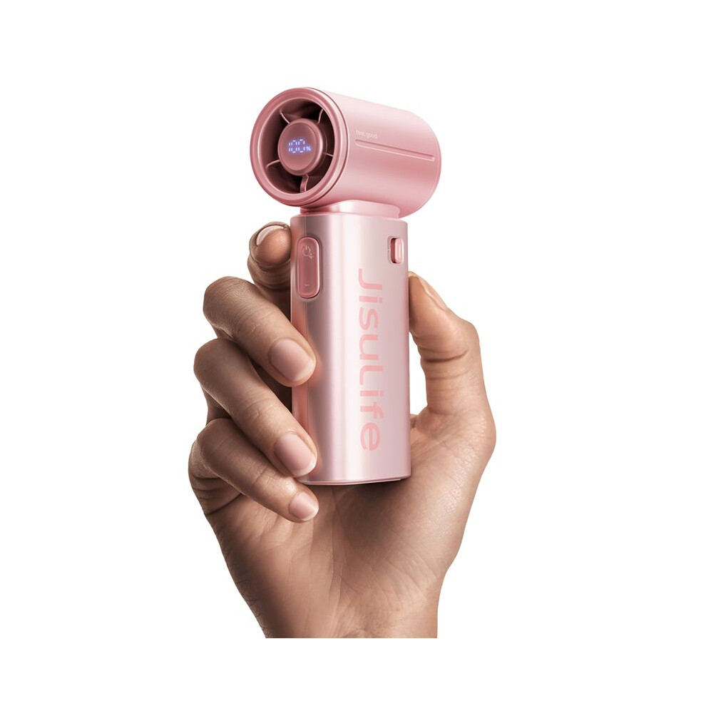 Jisulife Portable Handheld Fan, Turbo Power High Speed Air, 5000Mah Rechargeable, Pocket Design, Personal Fan 6031062410678