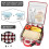 Floral Lunch Box Carrier Waterproof Soft Cooler Bag 3