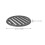 Supvox Cast Iron Grill Grate Round 1 Pack 7