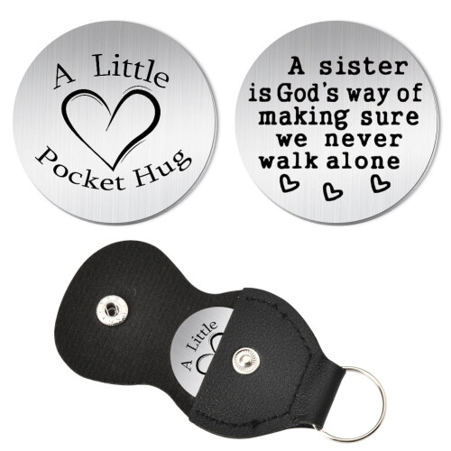 Pocket Hug Token Sister Gift 1 piece 1
