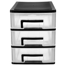 Portable Bedroom Drawer Storage Rack Plastic 1 Pack