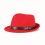 Μάλλινο καπέλο Fedora Vintage Style Unisex 10% Μαλλί 3