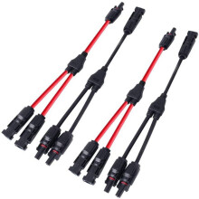 Power Solar Connector Y-Abzweigkabel, Solarkabel Paralleladapter für Solarmodule