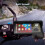 Tela de 8,1 Polegadas para Motocicleta com CarPlay, Android Auto, Sistema de Navegação com Câmeras Frontal e Traseira, Câmera Veicular 1080p e 7